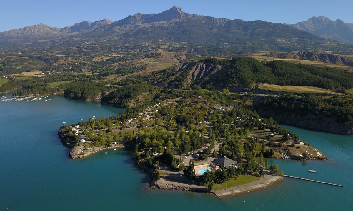 camping Camping La Presqu'île Serre-Ponçon