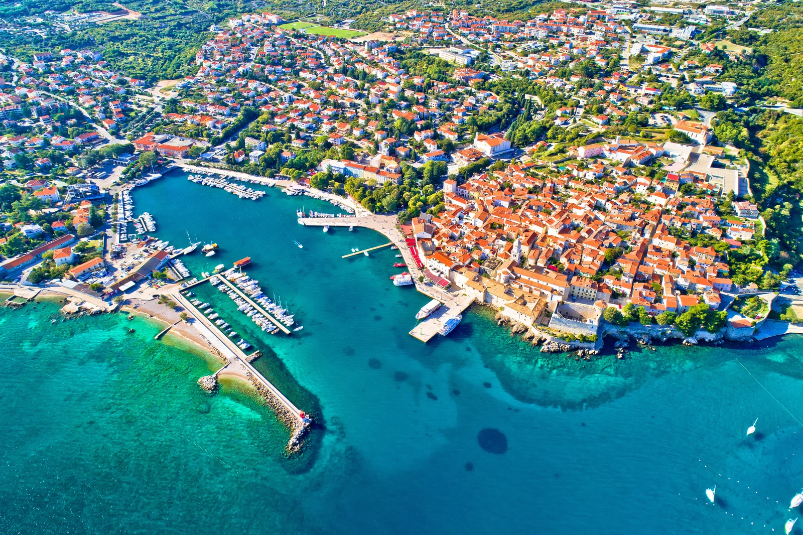 Øen Krk, Kroatien